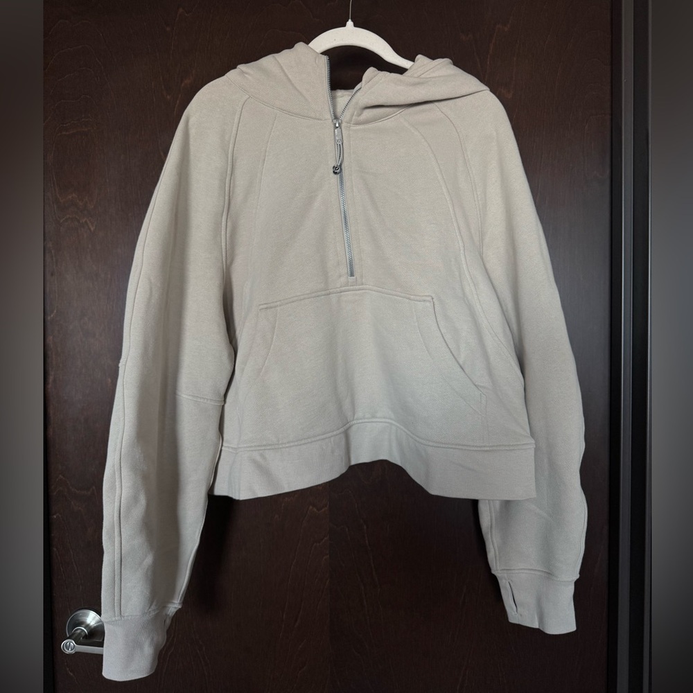 Scuba Oversized Half-Zip Hoodie